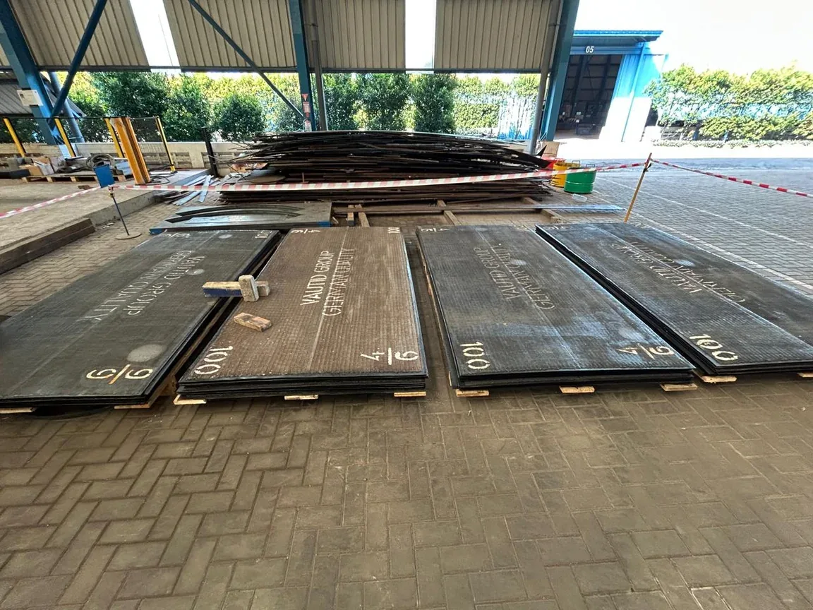 Wear plate inventory